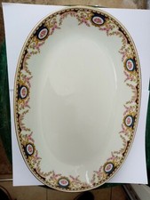 Vassoio d'epoca porcellana Mitterteich Bavaria ceramica 35 cm