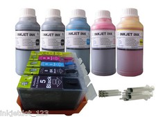 Refillable ink kit for Canon