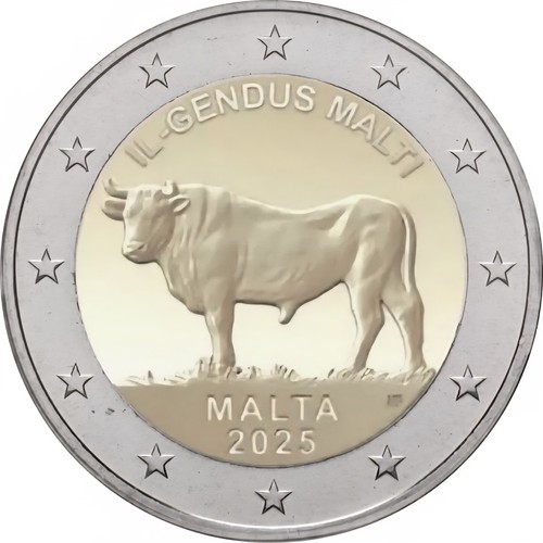 Euro malta 2025 maltese ox - malta,