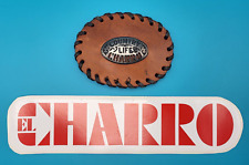 Fibbia EL CHARRO in Vera Pelle (7.5 x 10) ART. 828 Originale Vintage (PANINARO)