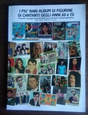 5 Album figurine cantanti gruppi beat anni 60 LIBRO 2020 baggioli ritmo rondine 