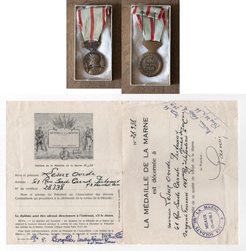 Medaglia soldat marne - soldat, de