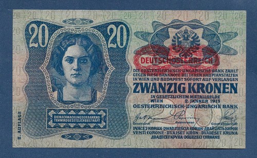 Austria kronen 1913 - 20,