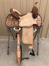 Sella ruvida Western Barrel in
