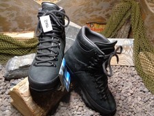 Meindl Island GTX M1 stivali da lavoro stivali in pelle Vibram taglia 41 nuovi #2886