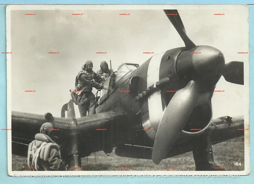 Cartolina ww2 aviazione - cartolina,