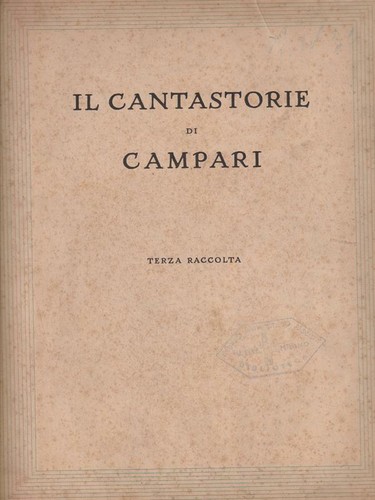 Cantastorie campari - cantastorie,