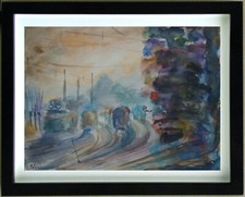 Disegno Acquerello Paesaggio