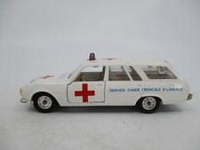 AW372 SOLIDO 1/43 1:43 PEUGEOT 504 BREAK AMBULANCE REF 23