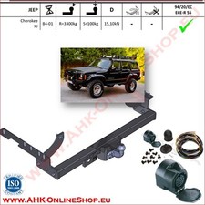 Gancio traino fisso - pour, jeep