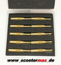 10 ugelli secondari set ugelli secondari 55-80 adatti per carburatore Keihin PWK 33 35 36 38 39