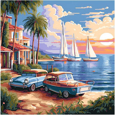 Kit Punto Croce Paesaggio