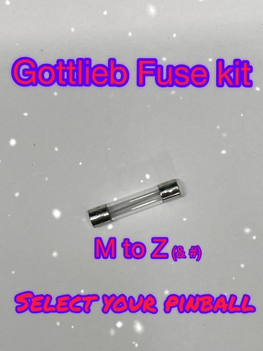 Kit fusibili flipper gottlieb - flipper,