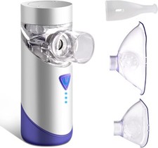 Nauotk Aerosol Portatile Inalatore Nebulizzatore Ultrasuoni Silenzioso Ricaricab