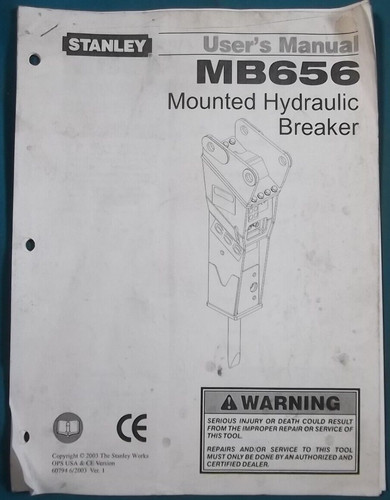 Stanley mb656 manuale - stanley,