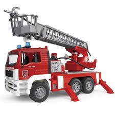 Bruder 2771 Man Tga Camion Pompieri Autopompa Vigili del Fuoco Luci e Suoni