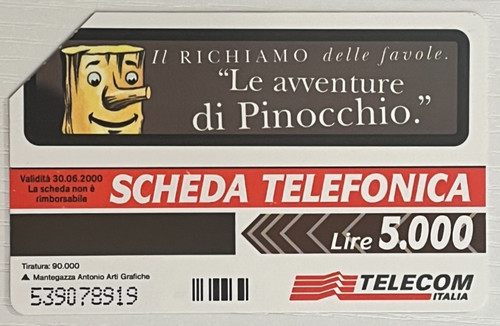 Carta telefonica le - carta,