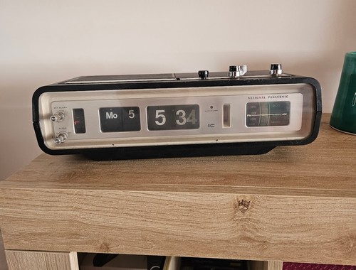 Radio sveglia vintage rara - sveglia,