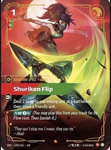Shuriken flip vendetta - shuriken, (ven)