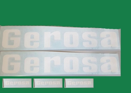 Gerosa bianco white - gerosa, stickers