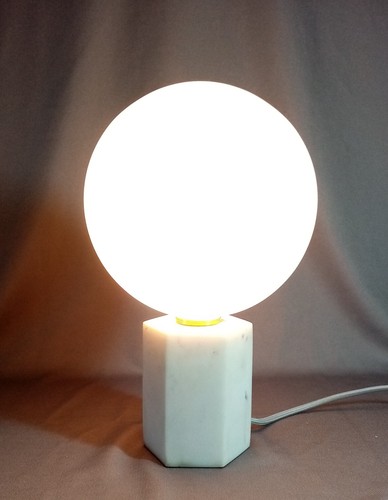 Vintage white globe sphere - globe,