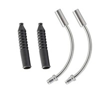 2X CURVA FRENO BICI V BRAKE 90° bicicletta MTB ruota frenare ricambio