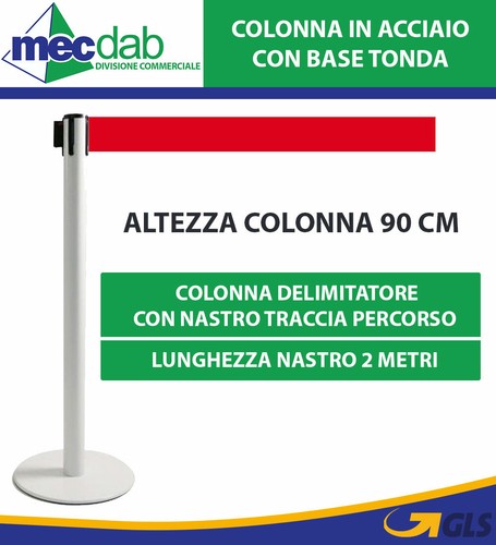 Colonnina delimitatore - colonnina,