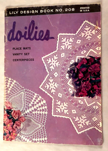 Doilies lily design book - design,