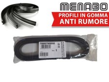 KIT PROFILI IN GOMMA ANTIVENTO ANTIRUMORE PER BARRE MENABO BRIO TEMA TIGER