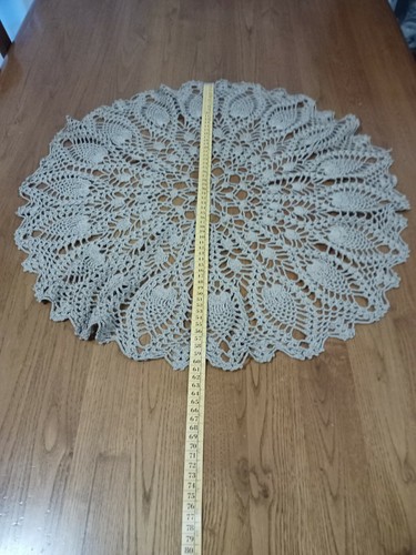 Pizzo cotone centrotavola - pizzo,