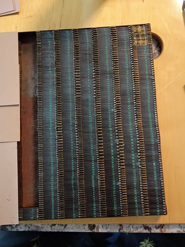 Matrici linotype 20 v - linotype,