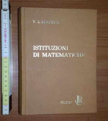 Bononcini istituzioni - v., e.,