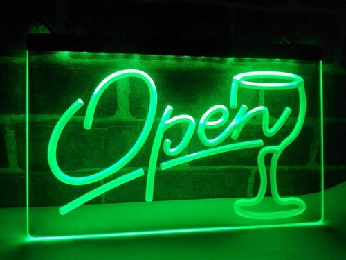 Cocktails bar led neon light - bar,