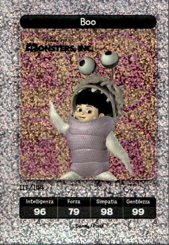 Disney pixar card - , esselunga