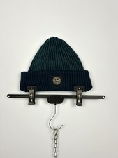 Black & Green Stone Island Two Tone Beanie Color Prototype (Rare Piece)