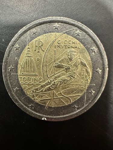 Moneta euro giochi invernali - euro,
