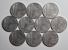 10 Lire 1955 - Lotto 10 Monete