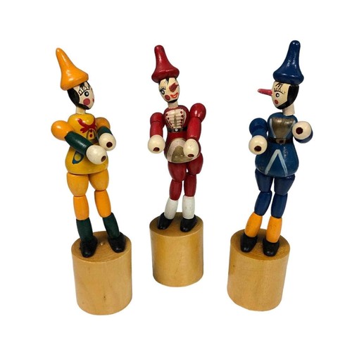Lotto bupazzi legno - 3,