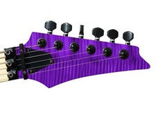 Battipenna paletta tremolo skin wrap reskin per chitarre -872 - fiamma viola
