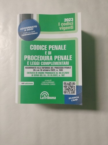 Codice penale procedura - penale,