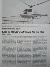 1/1977 ARTICLE 7 PAGES AEROSPATIALE HELICOPTERE AS 350 ECUREUIL STARFLEX ROTOR