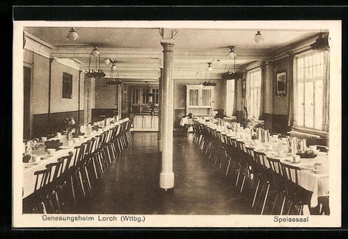 Cartolina lorch württ - cartolina, casa