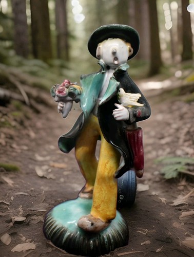 Statuina ceramica austriaca