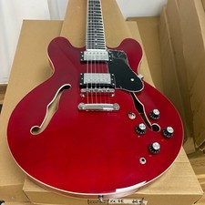 Custom ES-335 Cherry Red Semi