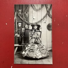 Bambina,carnevale,abito Dama,via Col Vento,1960,animata,FML226
