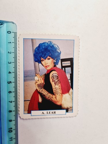 Card amanda lear playmen retro - amanda,