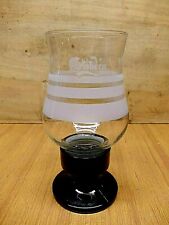 PORTA CANDELA VINTAGE IN VETRO MARCATO CARLSBERG