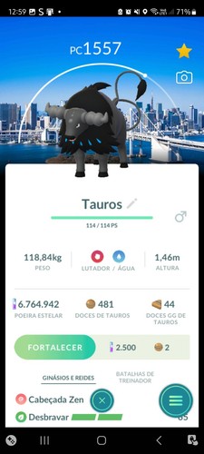 Pokémon tauros aqua - tauros,
