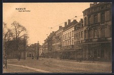 CPA Namur, Rue Mathieu 1912 