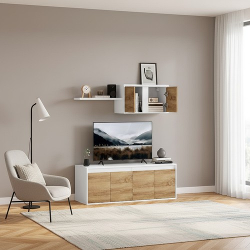 Dechome parete attrezzata - parete,